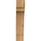Ekena Millwork 4"W x 12"D x 20"H Merced Rough Sawn Knee Brace, Western Red Cedar BRC04X12X20MRC00RWR - alternate 2